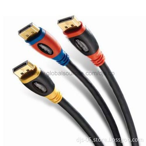 DisplayPort Cable, Supports One Lane, One Direction and Four-line Connection